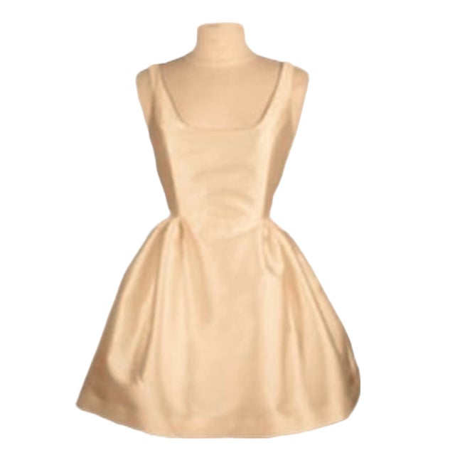 strapless open back dress Chloe Holiday Mini Dress S